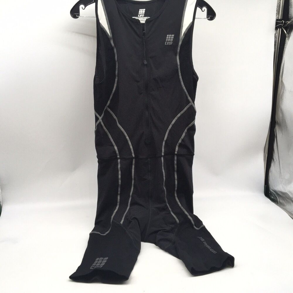 CEP Sportswear Men's IV 4 Sz  L Dynamic Triathlon Running  Skinsuit Compression